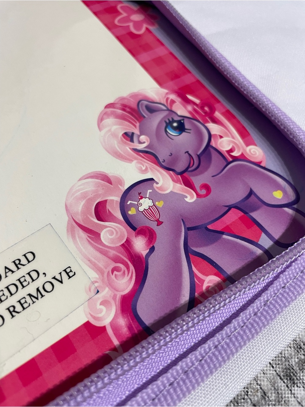 Rare Y2K vintage My Little Pony Generation 3 (G3) travel desk/white board w/ ori - Picture 11 of 12